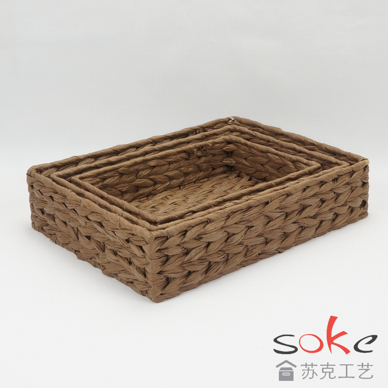 Paper String Hand-made Storage Basket 