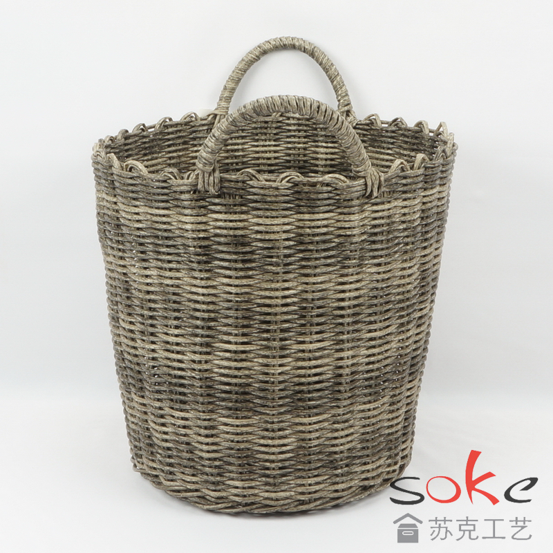PE Pipe Woven Storage Basket