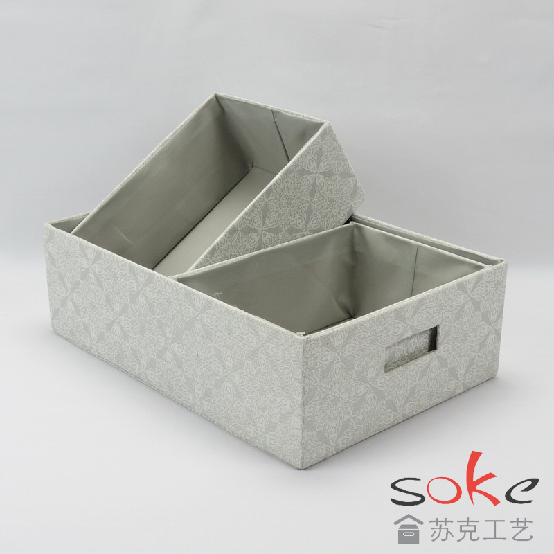 Canvas Fabric Stroage Basket, Boxes