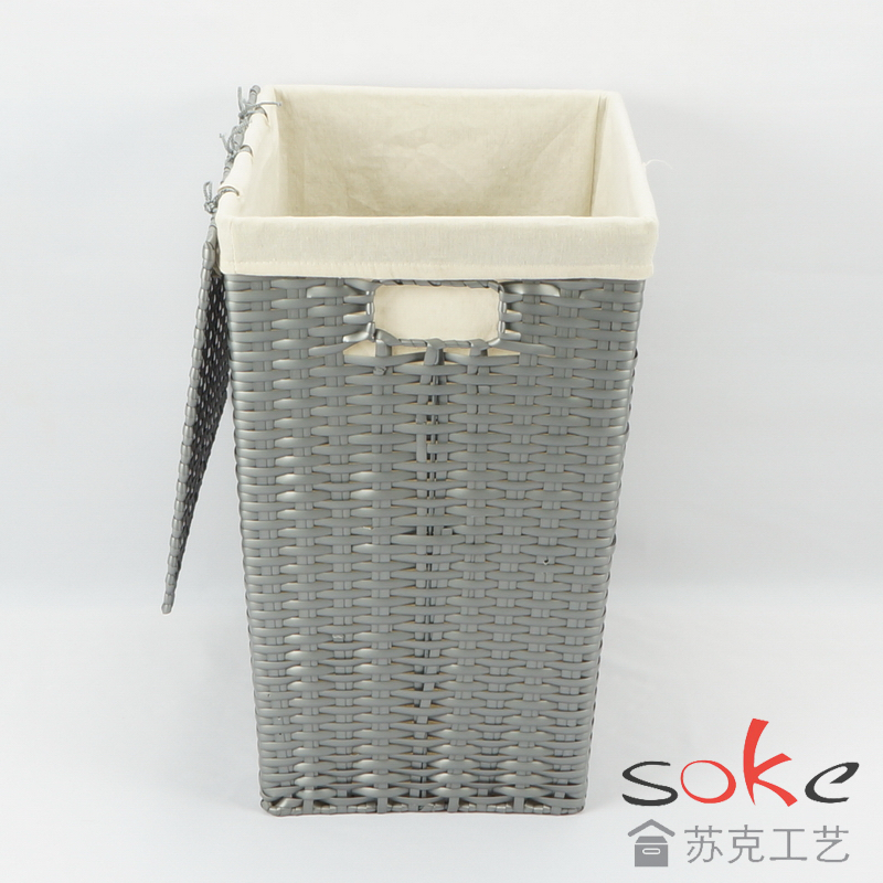 PE Rattan Woven Hamper / Laundry basket