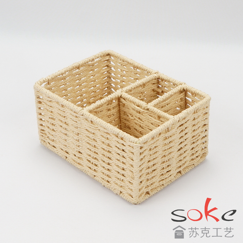 Paper String Hand-made Separating Basket