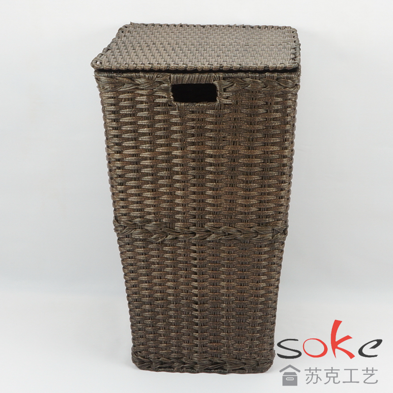 PE Rattan Woven Hamper / Laundry basket