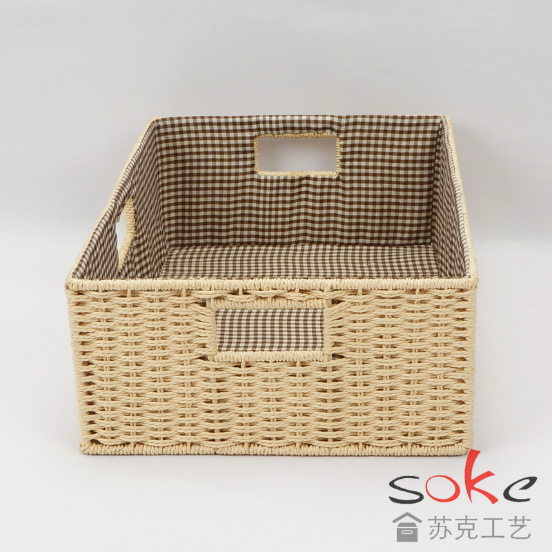 Paper String Hand-made Storage basket