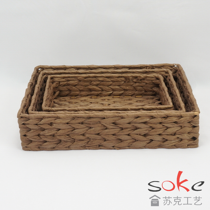 Paper String Hand-made Storage Basket 