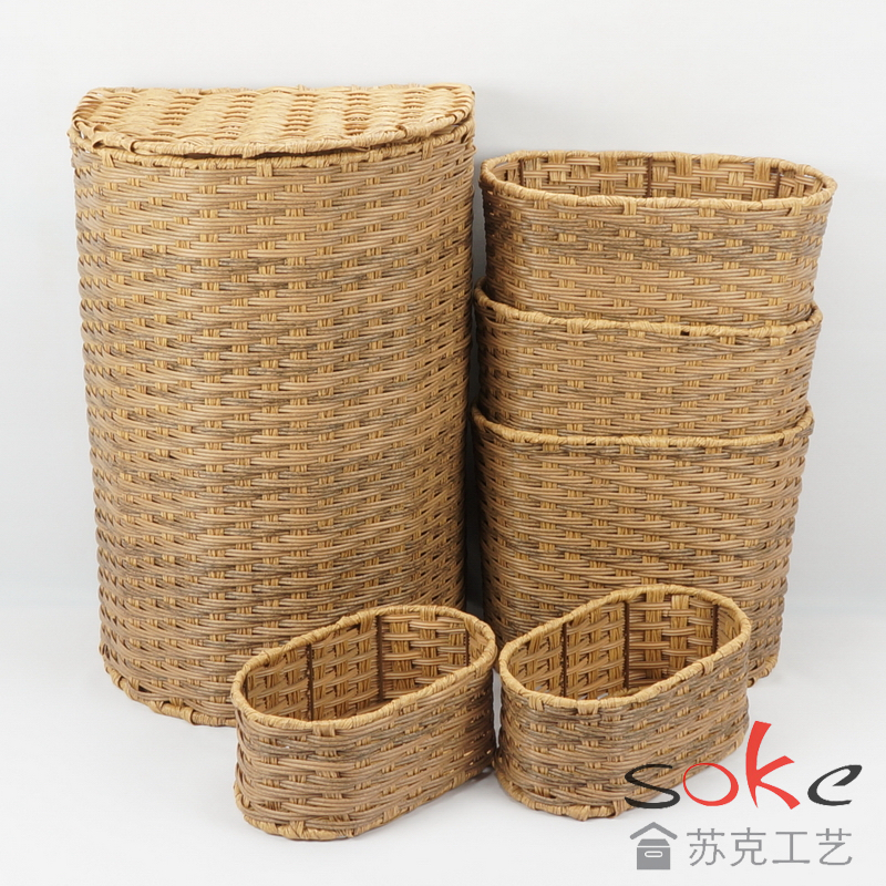 PE Rattan Woven Hamper / Laundry basket