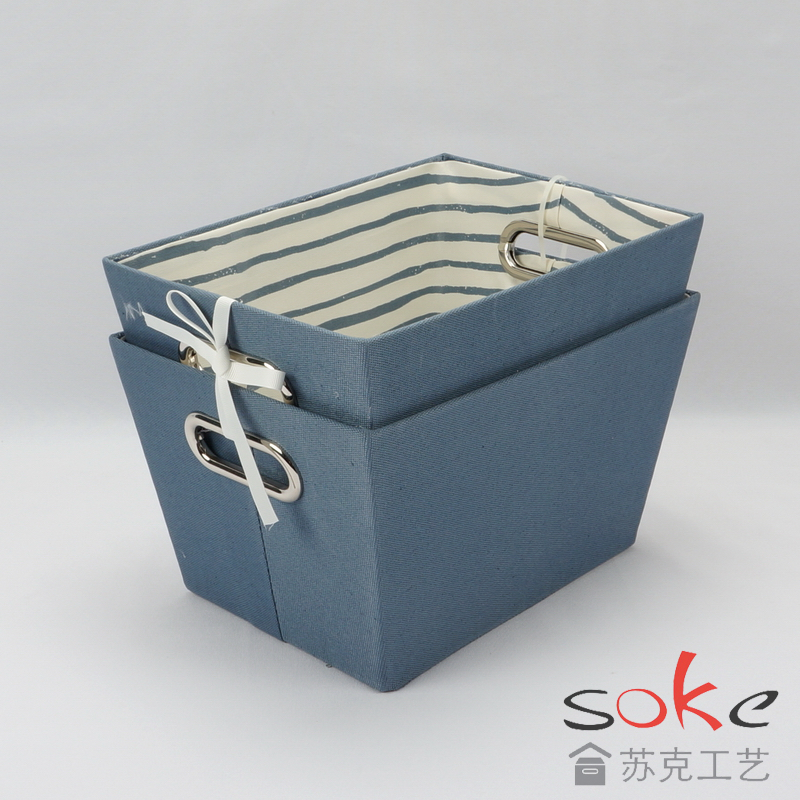 Canvas Fabric Storage Basket ,boxes