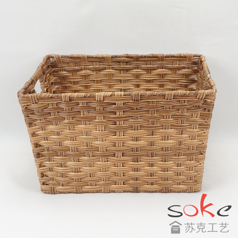PE Rattan Woven Storage Basket