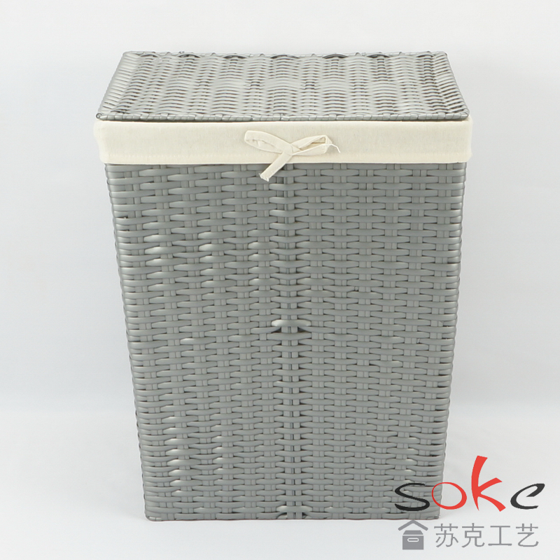 PE Rattan Woven Hamper / Laundry basket