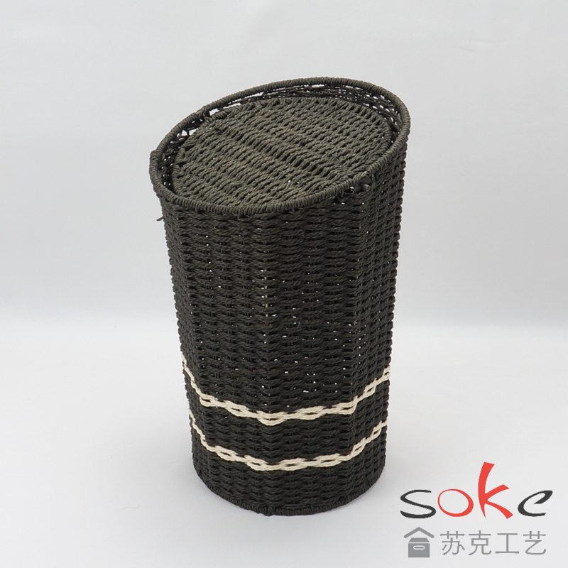 Paper String Hand-made waste bin