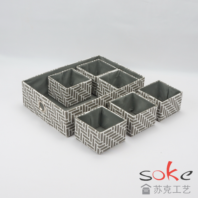 Canvas Fabric Storage Basket ,boxes