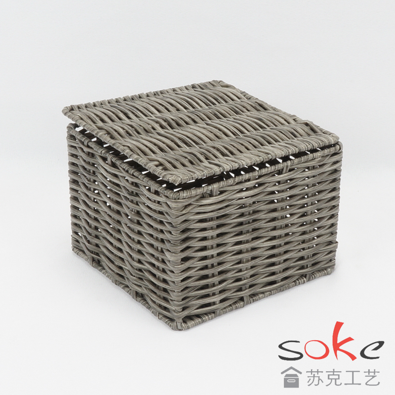 PE Pipe Woven Storage Basket