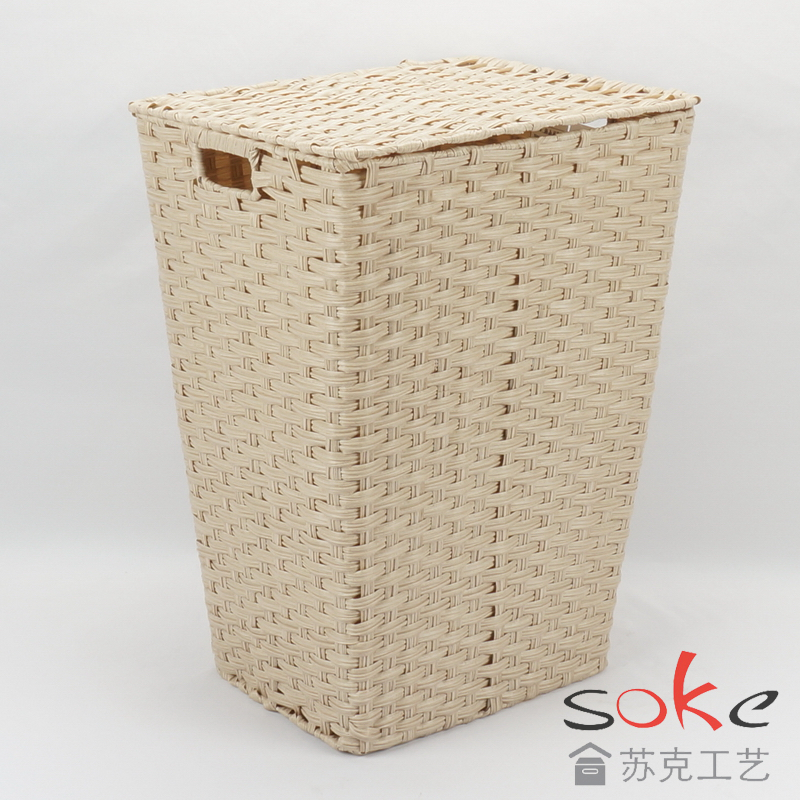 PE Rattan Woven Hamper / Laundry basket