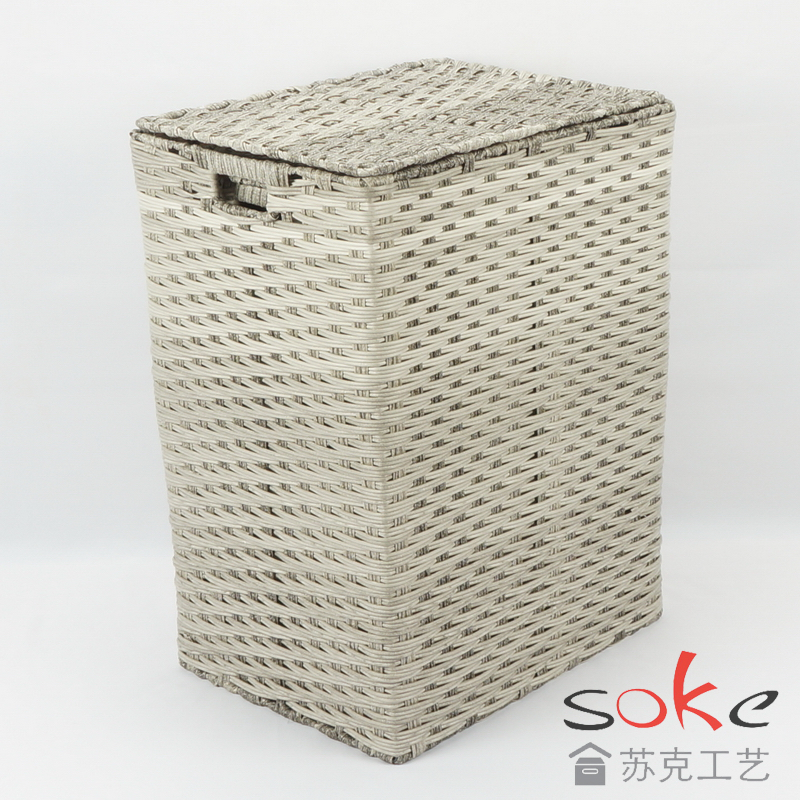 PE Rattan Woven Hamper / Laundry basket
