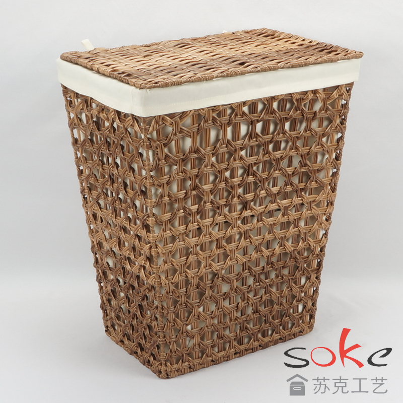 PE Rattan Woven Hamper / Laundry basket