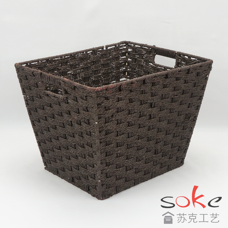 Paper String Hand-made Storage Basket 