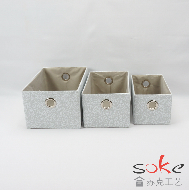 Canvas Fabric Storage Basket ,boxes