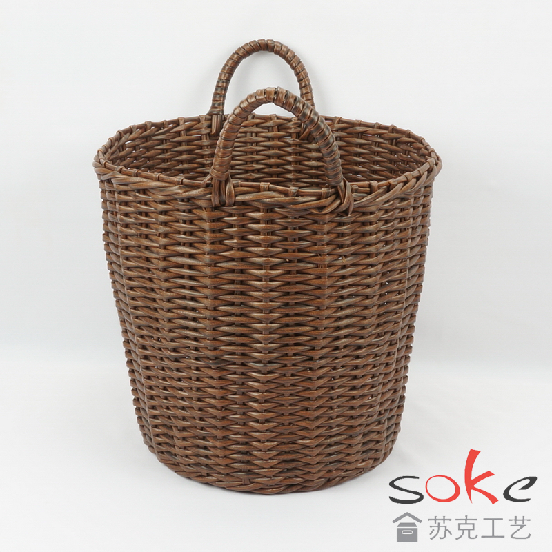 PE Pipe Woven Storage Basket