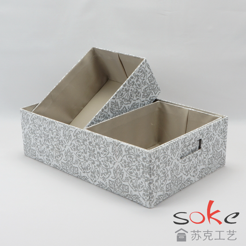 Canvas Fabric Stroage Basket, Boxes
