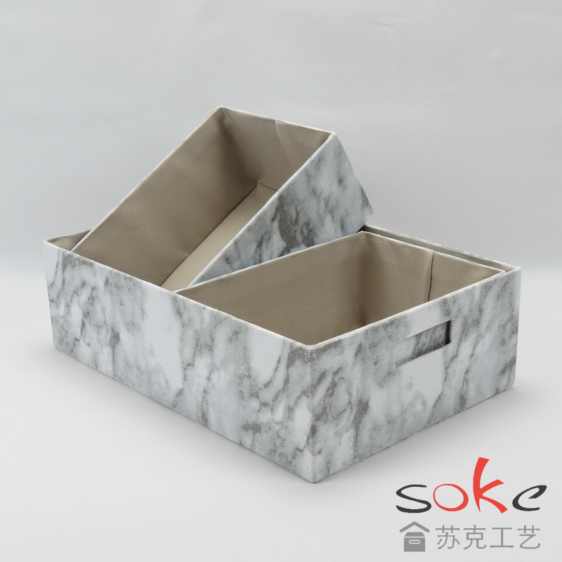 Canvas Fabric Stroage Basket, Boxes