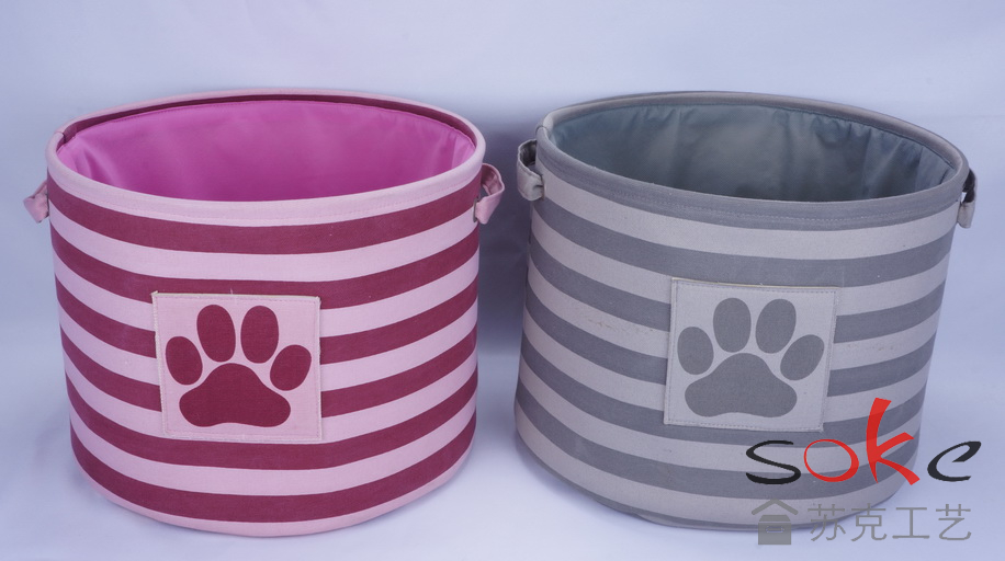 Fabric Soft Pet Storage Basket