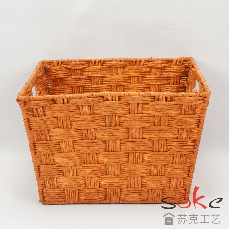 Paper String Hand-made Storage Basket 