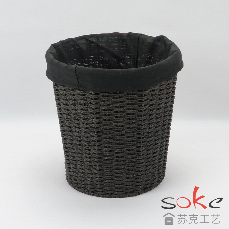 Paper String Hand-made waste bin