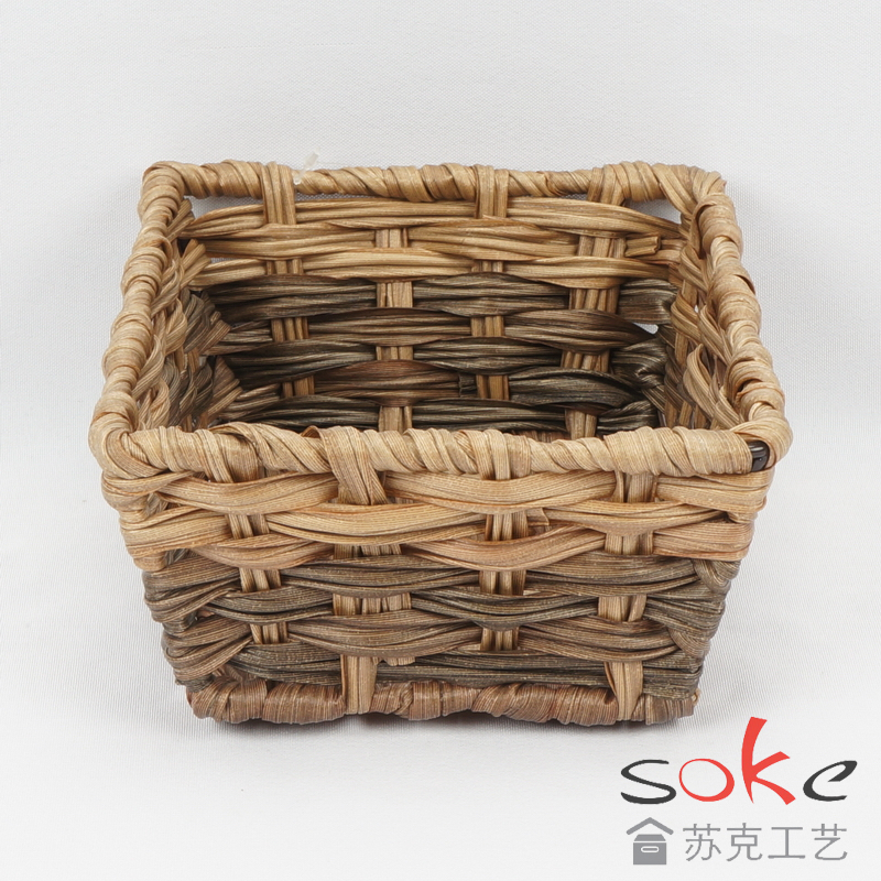 PE Rattan Woven Storage Basket