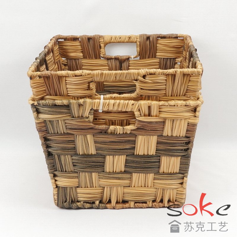 PE Rattan Woven Storage Basket