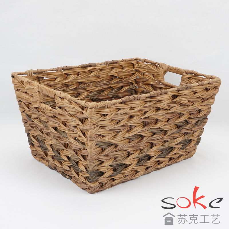 PE Rattan Woven Storage Basket