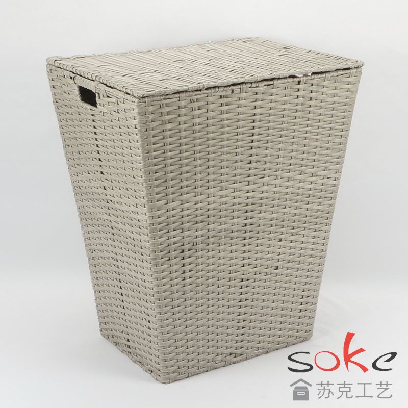 PE Rattan Woven Hamper / Laundry basket
