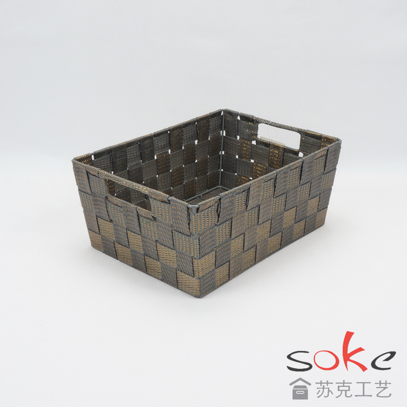 Nylon Strap Woven basket 