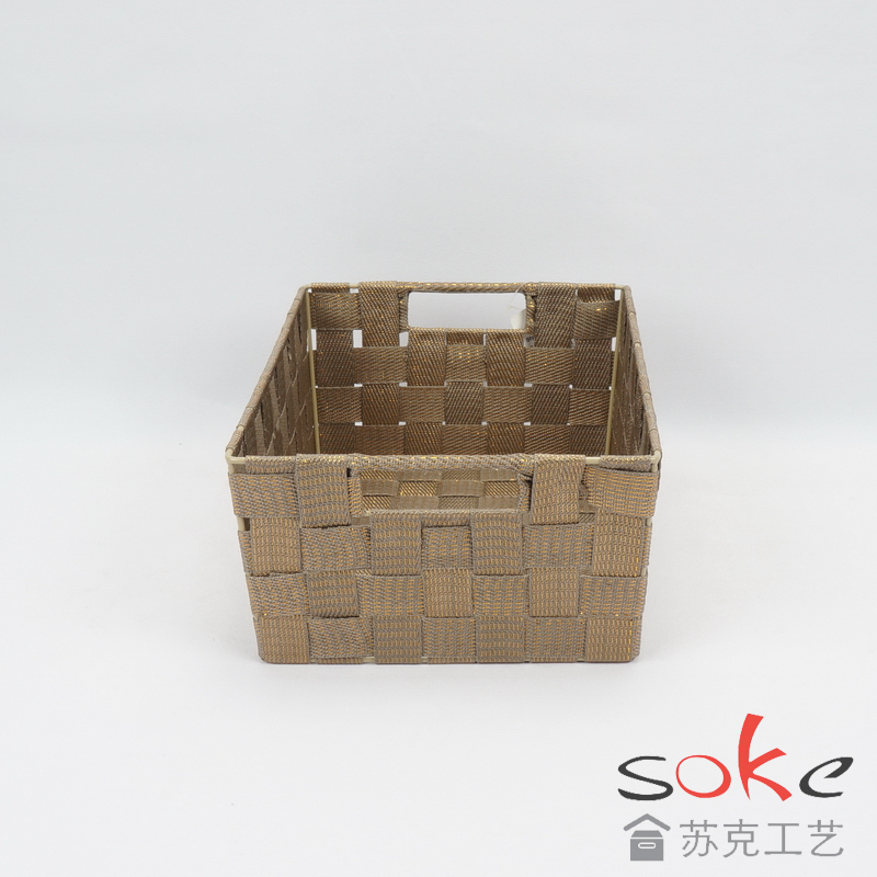 Nylon Strap Woven basket 