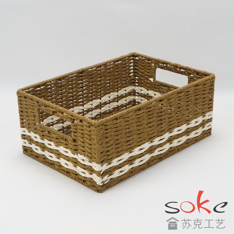 Paper String Hand-made Storage basket