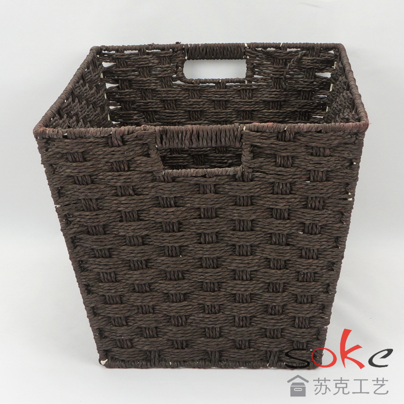 Paper String Hand-made Storage Basket 