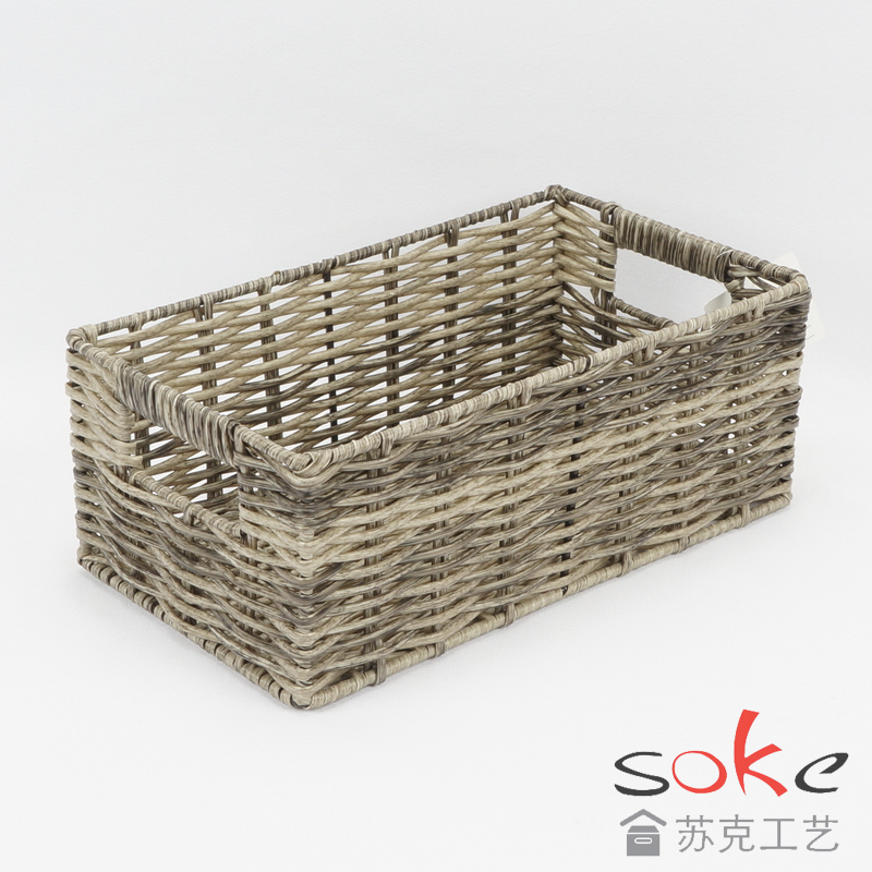 PE Pipe Woven Storage Basket