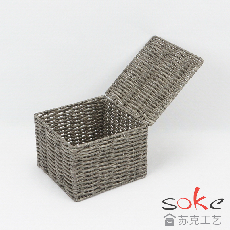 PE Pipe Woven Storage Basket