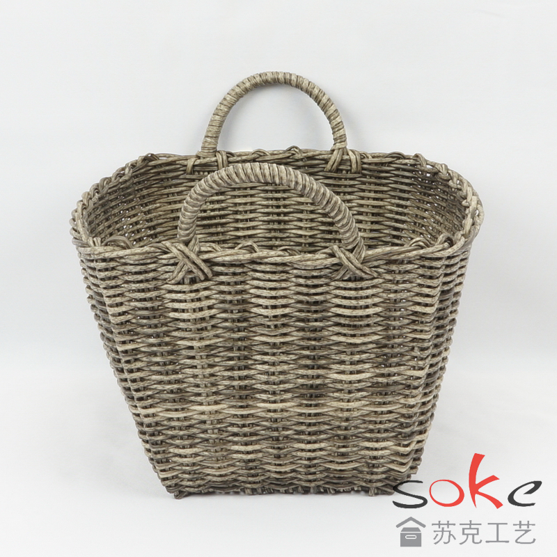 PE Pipe Woven Storage Basket