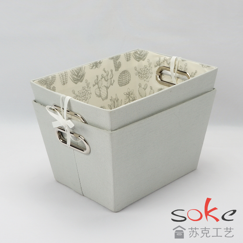 Canvas Fabric Storage Basket ,boxes