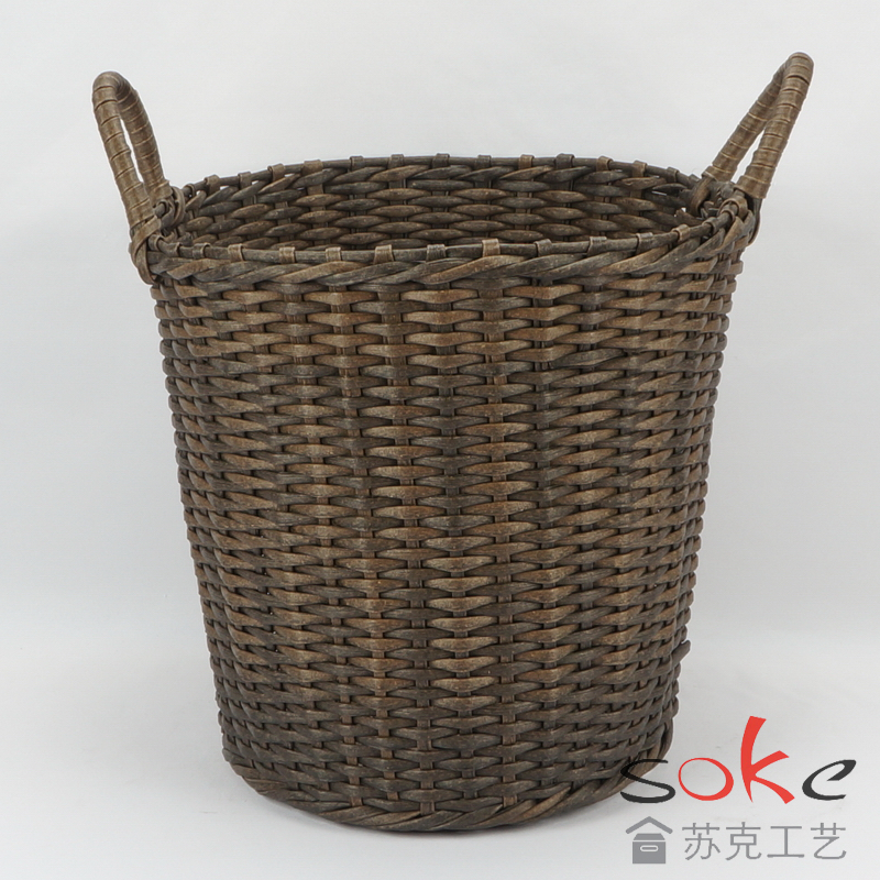 PE Pipe Woven Storage Basket