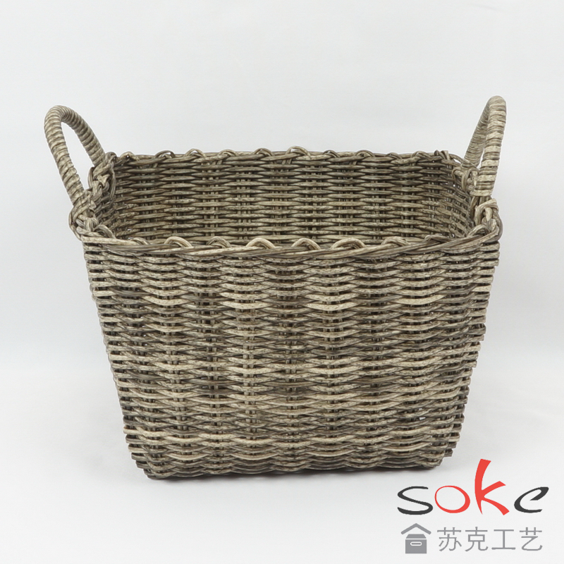 PE Pipe Woven Storage Basket