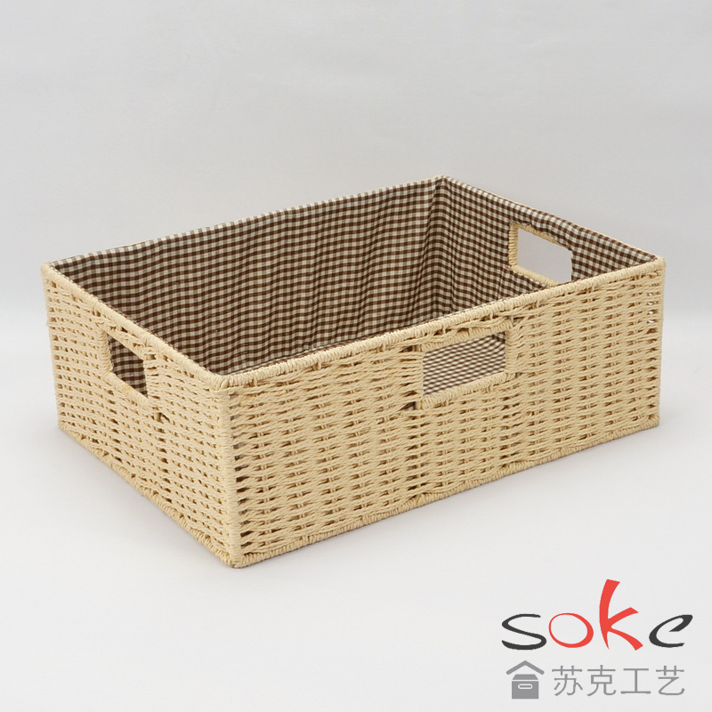 Paper String Hand-made Storage basket