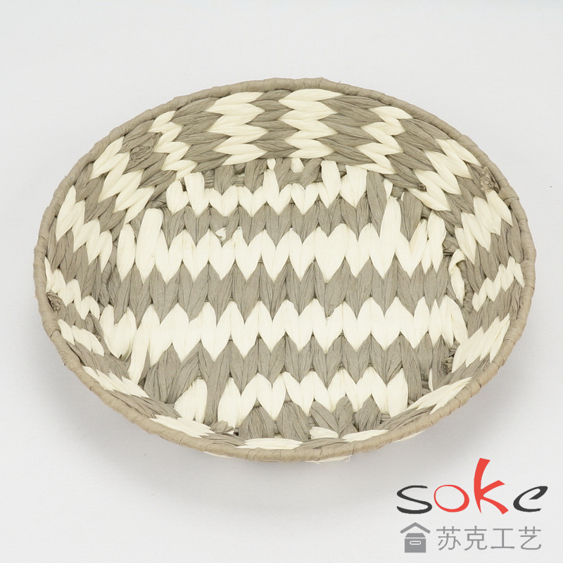 Paper String Hand-made Storage Basket 