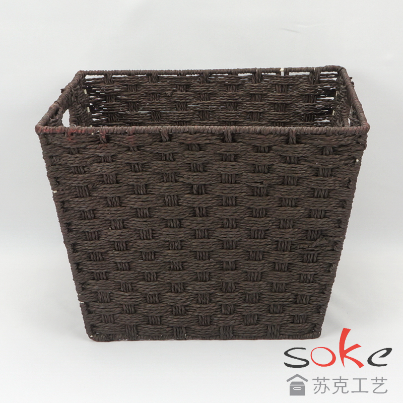 Paper String Hand-made Storage Basket 