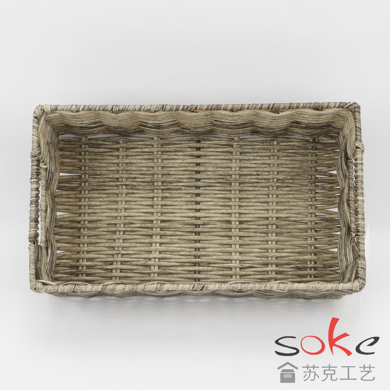 PE Pipe Woven Storage Basket