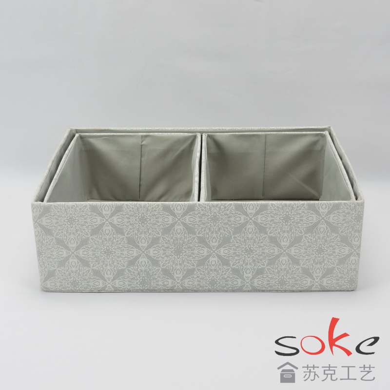 Canvas Fabric Stroage Basket, Boxes