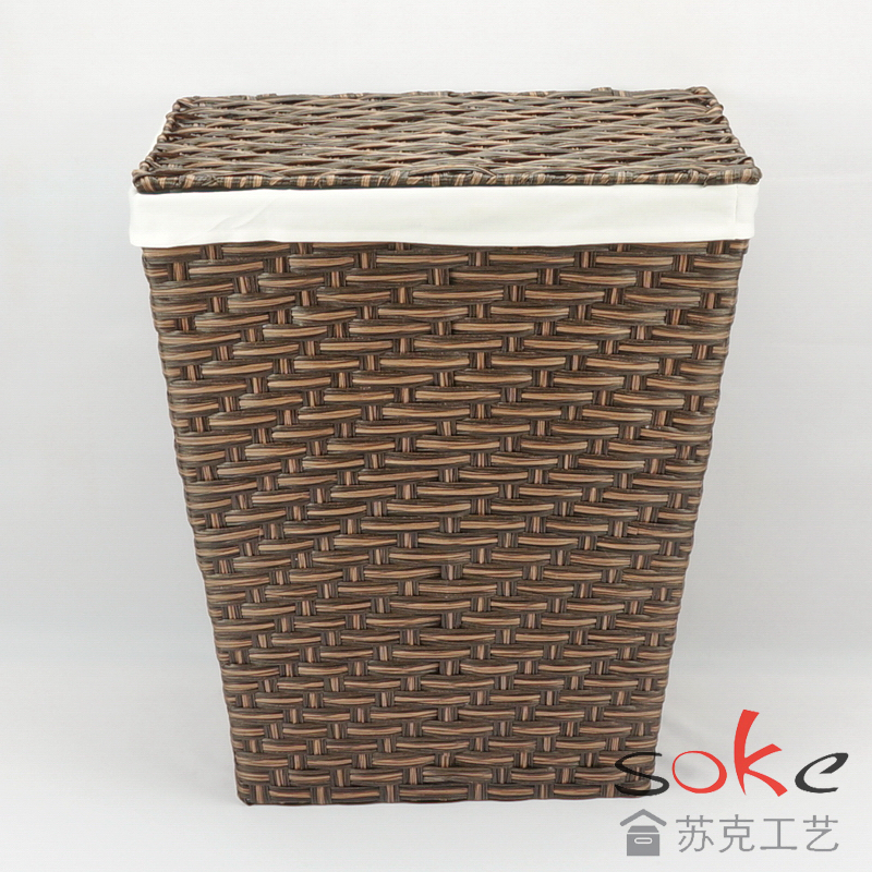 PE Rattan Woven Hamper / Laundry basket
