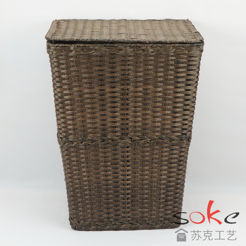 PE Rattan Woven Hamper / Laundry basket